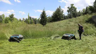 Diyarbakır parklarına robotik bakım dönemi