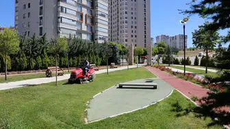 Elazığ parkları yaza hazırlanıyor