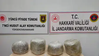 Yüksekova sınırında yakalanan şüpheliden yüklü miktarda uyuşturucu çıktı