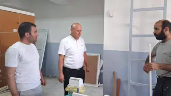 Diyarbakır Çermik ilçesindeki tüm okullarda yeni dönem için bakım seferberliği başlatıldı