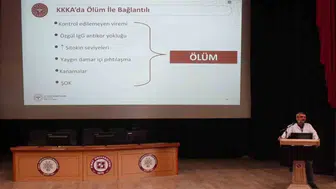 Elazığ’da hastane personeline Kırım Kongo Kanamalı Ateşi eğitimi verildi