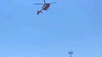 Nusaybinli minik bebek yaşam savaşı için helikopterle Diyarbakır’a gönderildi