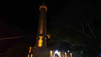Harput Mahallesi gece ışıklarıyla ziyaretçilerini büyülüyor