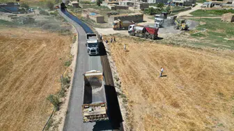 Suruç sınır hattındaki yedi mahalleye yarım asır sonra asfalt geldi