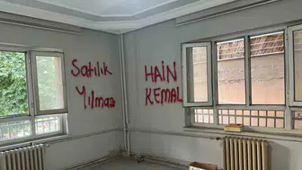 Batman CHP İl Başkanlığı binasında hasar tespit edildi