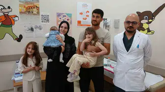 Tatvan'da minik Mihrimah'ın yuttuğu saat pili yürekleri ağza getirdi