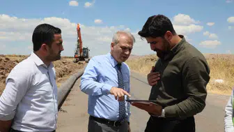 Derik kırsalında su kesintilerine son verecek büyük altyapı hamlesi başladı
