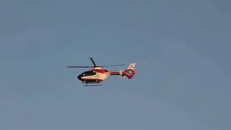 Bitlisli yaralı çocuk için gökyüzünde hayat kurtaran operasyon