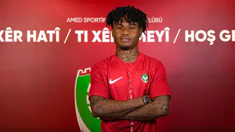 Amedspor Nijeryalı golcü Gift Orban ile sezon sonuna kadar anlaştı