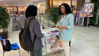 Elazığlı anneler için emzirme bilgilendirme standı kuruldu