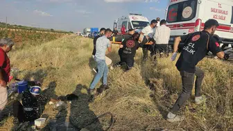 Şanlıurfa'da devrilen minibüsün yolcularından 18 kişi evine döndü