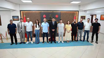 Nusaybin Kaymakamı Gürsel Temurci ve MAGYED yönetimi tanışma toplantısında buluştu
