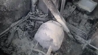 Nusaybin ilçesinde mutfak tüpü yangını ev sakinlerini hastanelik etti