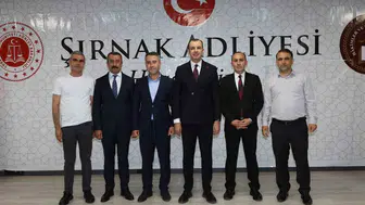 Şırnak yargı camiasında vedalaşma zamanı