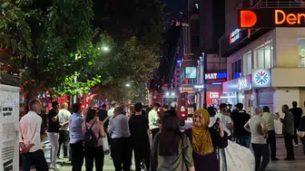 Batman merkezdeki beş katlı plazada çıkan yangın paniğe yol açtı