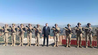 İçişleri Bakanı Çiftçi Hakkari sınırında terörsüz Türkiye hedefini vurguladı