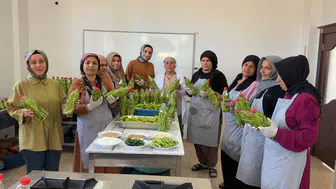 Midyatlı kadınlar tescilli acurları beş tonluk turşuya dönüştürüyor