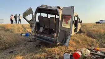 Suruç yolunda minibüs kazası sonucu 22 tarım işçisi yaralandı