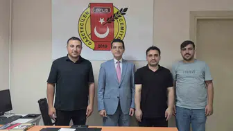 Bitlis yerel medyası BİK yöneticilerini ağırladı