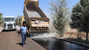 Şanlıurfa Viranşehir kırsalında ulaşım konforu 9 kilometrelik yeni yolla arttı