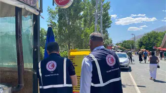 Tunceli'deki turistik tesislerde fiyat ve etiket denetimi yapıldı