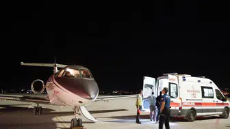 Yeni doğan Tülin bebek için hava ambulansı seferberliği başlatıldı