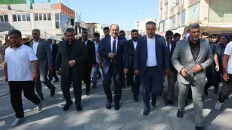 Şanlıurfa Büyükşehir Belediye Başkanı Gülpınar Hilvan yatırımlarını sahada inceledi