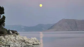 Van Gölü üzerinde görsel şölen yaşandı
