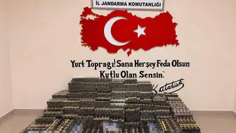 Mardin Jandarmasından kaçak tütün operasyonu