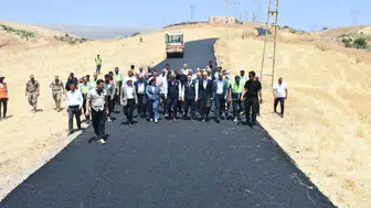 Şırnak köylerinde ulaşımı rahatlatacak 150 kilometrelik asfalt çalışması başlıyor