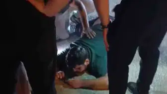 Siirt Tillo yolunda otomobil ve motosiklet çarpıştı