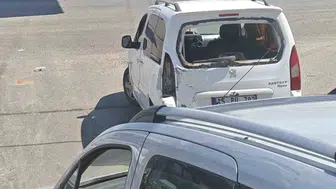 Diyarbakır Mardin yolunda zincirleme kaza sonucu iki kişi yaralandı