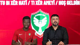 Amedspor savunma hattını Strasbourg forması giyen Amadou Cisse ile güçlendirdi