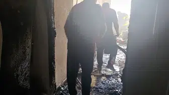 Siirt Üniversitesinde öğrenci yurdunda yangın paniği yaşandı