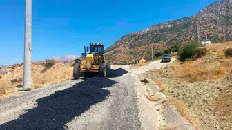 Sason’un dört köy yolunda asfalt onarımı tamamlandı