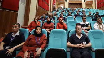 Fırat Üniversitesi sağlık personeline enfeksiyonla mücadele eğitimi verildi