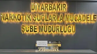 Diyarbakır polisinden uyuşturucu kuryesine operasyon