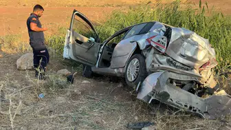 Kurtalan'da otomobil devrildi, 3 kişi yaralandı