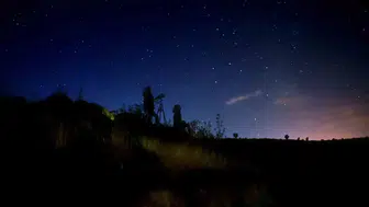 Şırnak semalarında ilk gece çekimi heyecanı yaşandı
