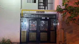 Temel kazısı sırasında çatırdayan bina boşaltıldı