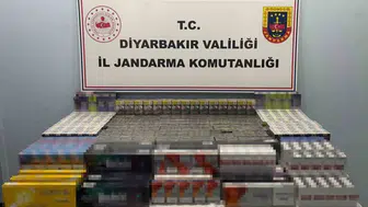 Diyarbakır genelinde düzenlenen operasyonlarda çok sayıda kaçak ürün yakalandı
