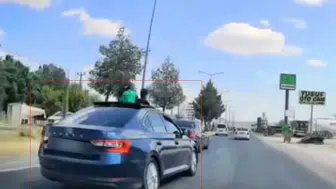 Diyarbakır yollarında makas atan sürücüye ağır fatura çıktı