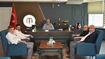 Elazığ Ticaret Borsası seçimlerinde adaylar üye listesi için buluştu