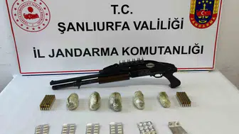 Suruç ilçesindeki uyuşturucu baskınında bir kişi yakalandı
