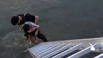 Batman İluh Deresi’ne düşen çocuk itfaiye ekipleriyle kurtarıldı