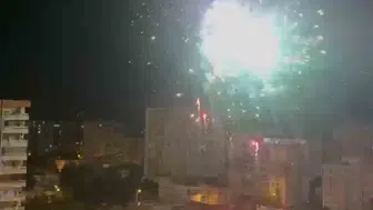 Kurtalan'da gece yarısı havai fişek sesleri vatandaşı korkuttu