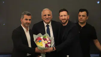 Amedspor ve Erzurumspor yöneticileri maç öncesi dostluk mesajı verdi
