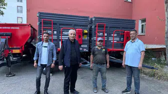 Ağrı Eleşkirtli çiftçilere modern ekipman desteği geldi
