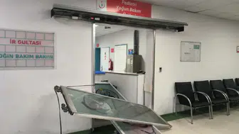 Diyarbakır’da hastane koridorlarında dehşet anları: Yoğun bakımın kapılarını parçaladılar