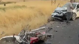 Mardin Mazıdağı yolunda meydana gelen kazada iki kişi yaşamını yitirdi